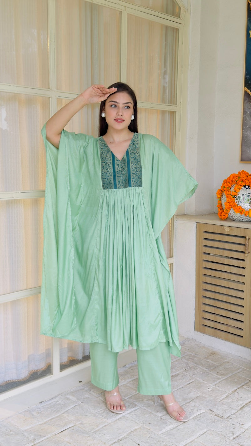 Malika Kaftan Pant Set