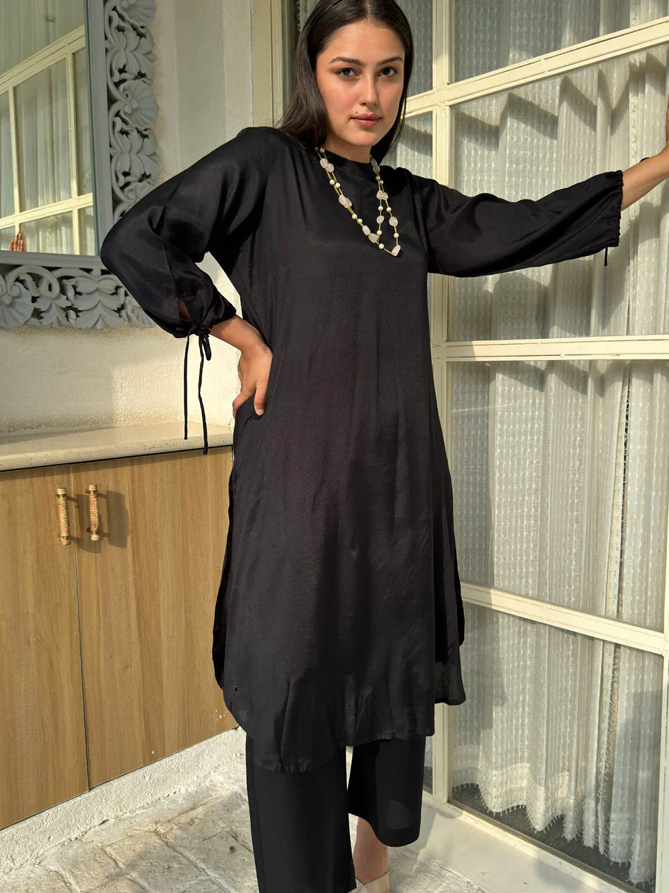 Luna Black Co-ord Set
