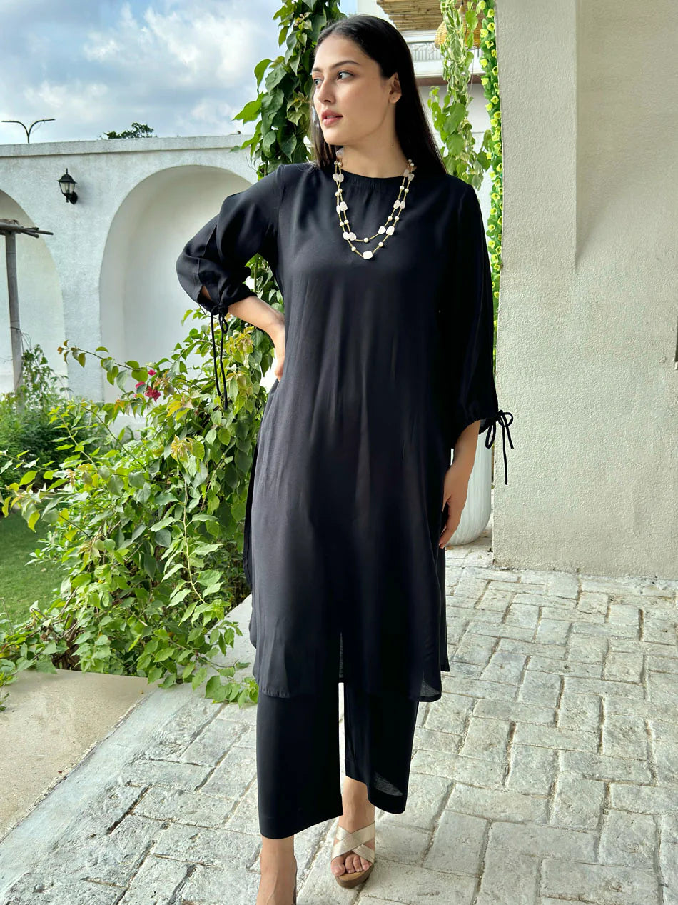 Luna Black Co-ord Set