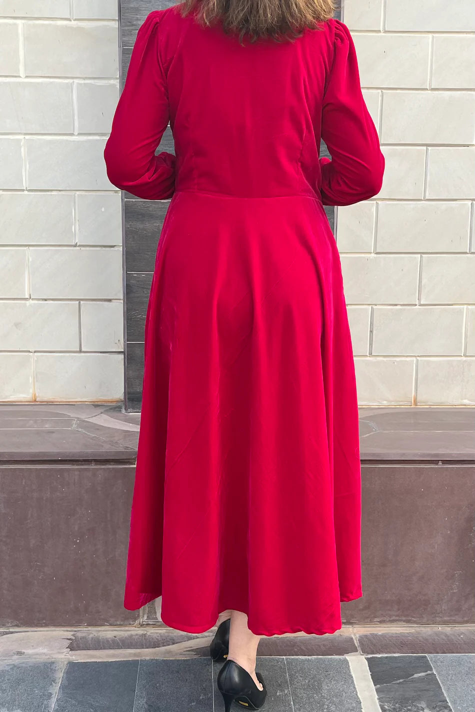 Aurora Velvet Dress