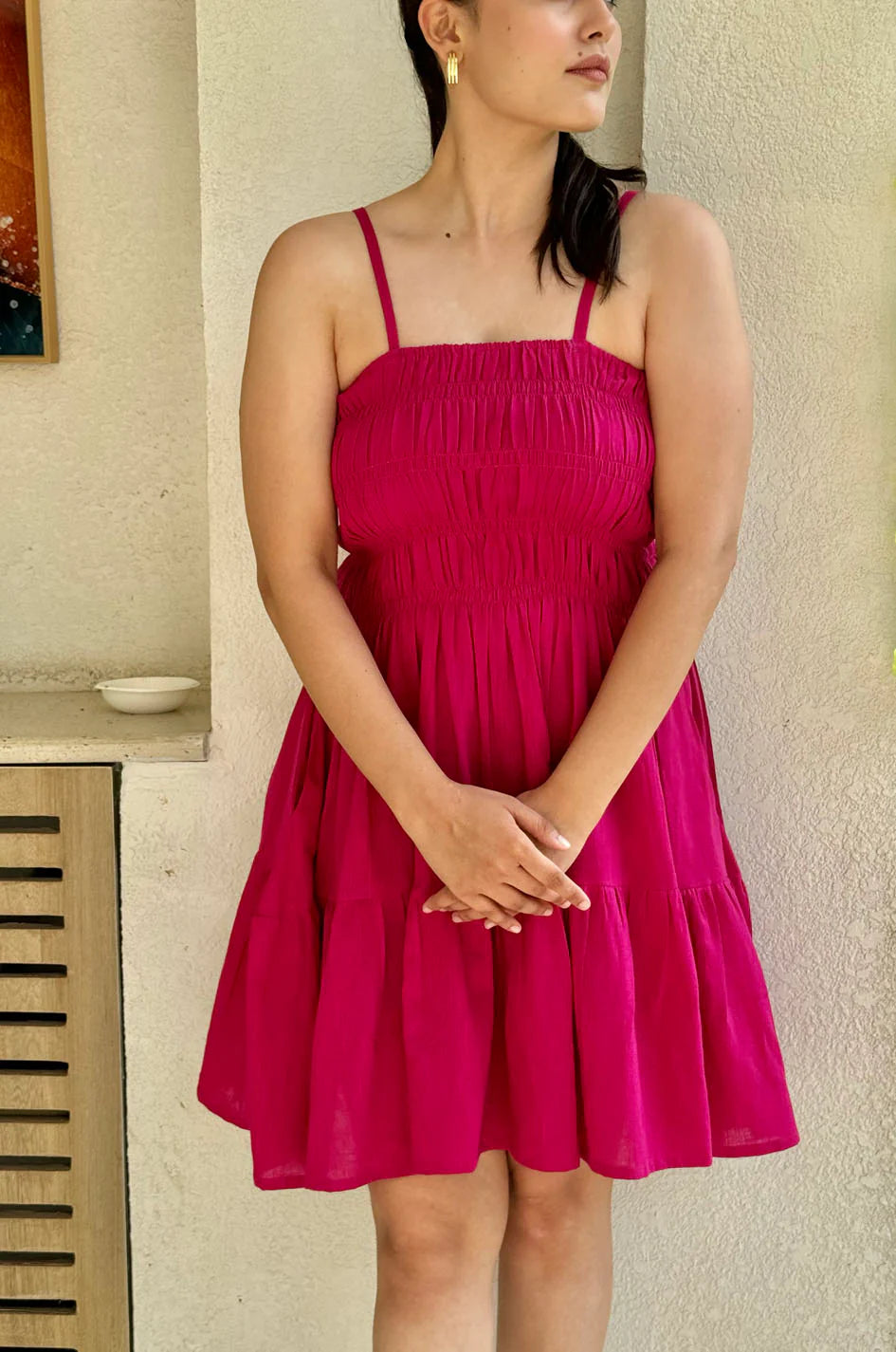 Diva Gathered Dress