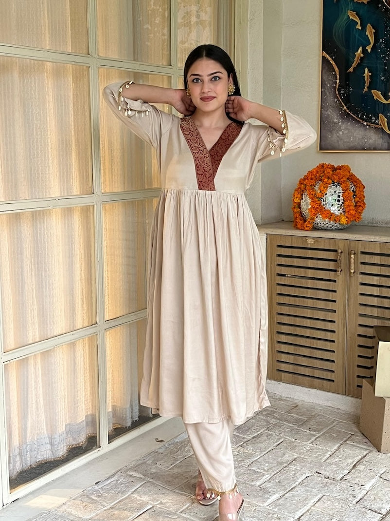 Kashi Anarkali Suit Set