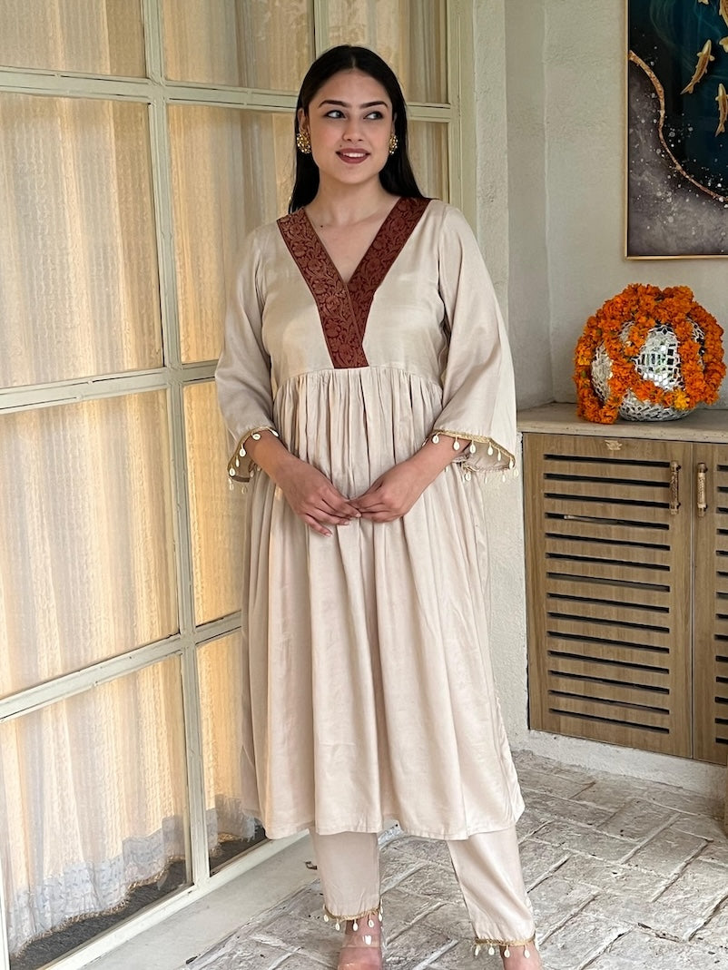 Kashi Anarkali Suit Set