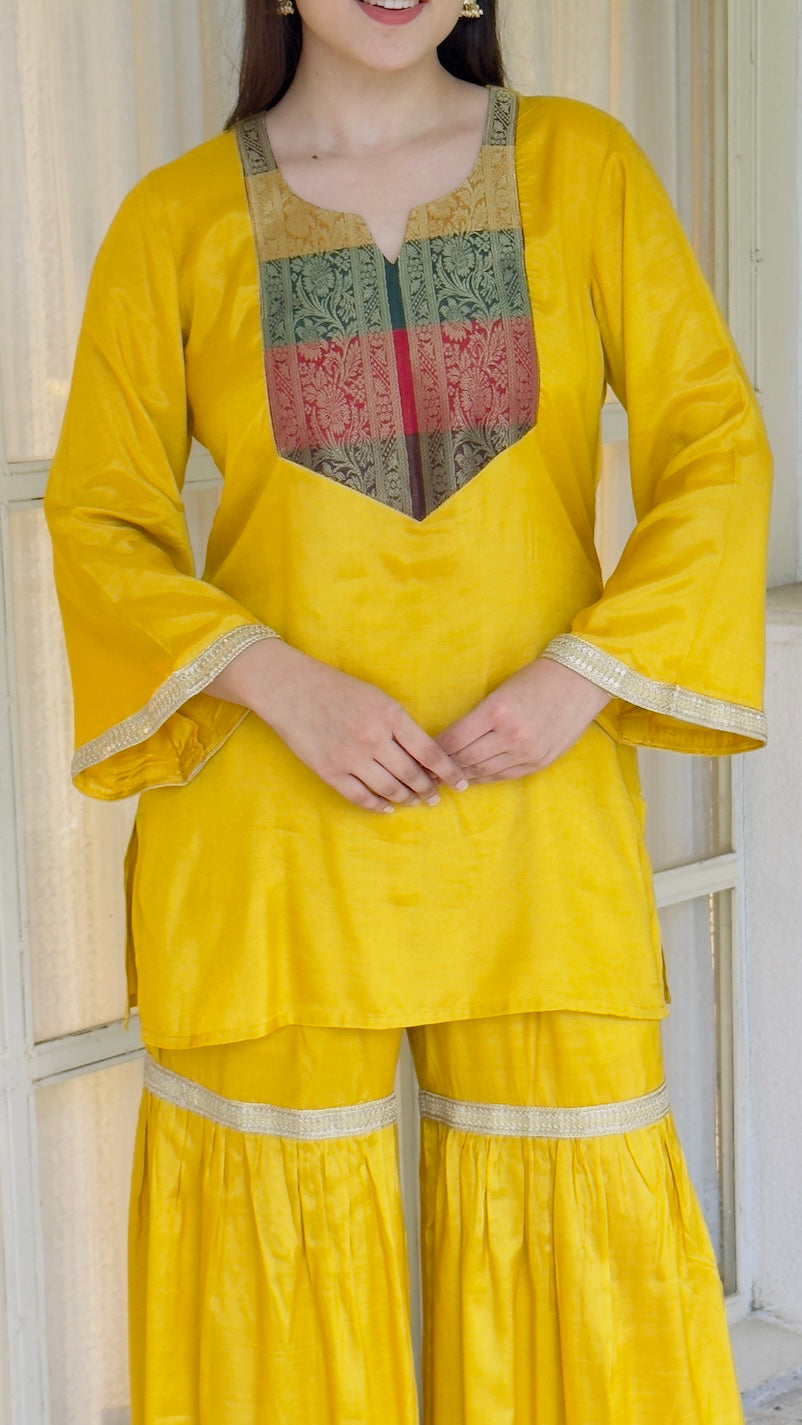 Heer Sharara Suit Set