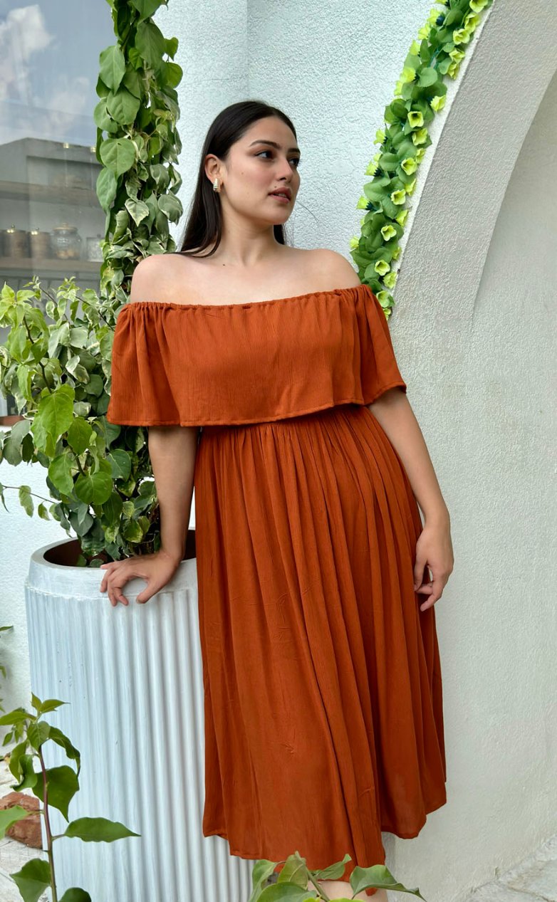 Luz Off-Shoulder Dress