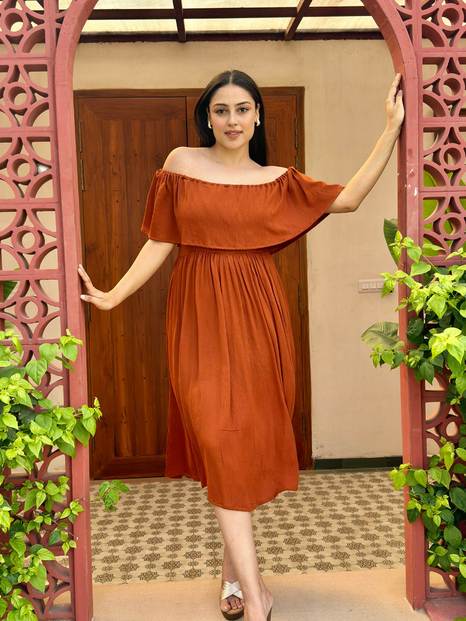 Luz Off-Shoulder Dress