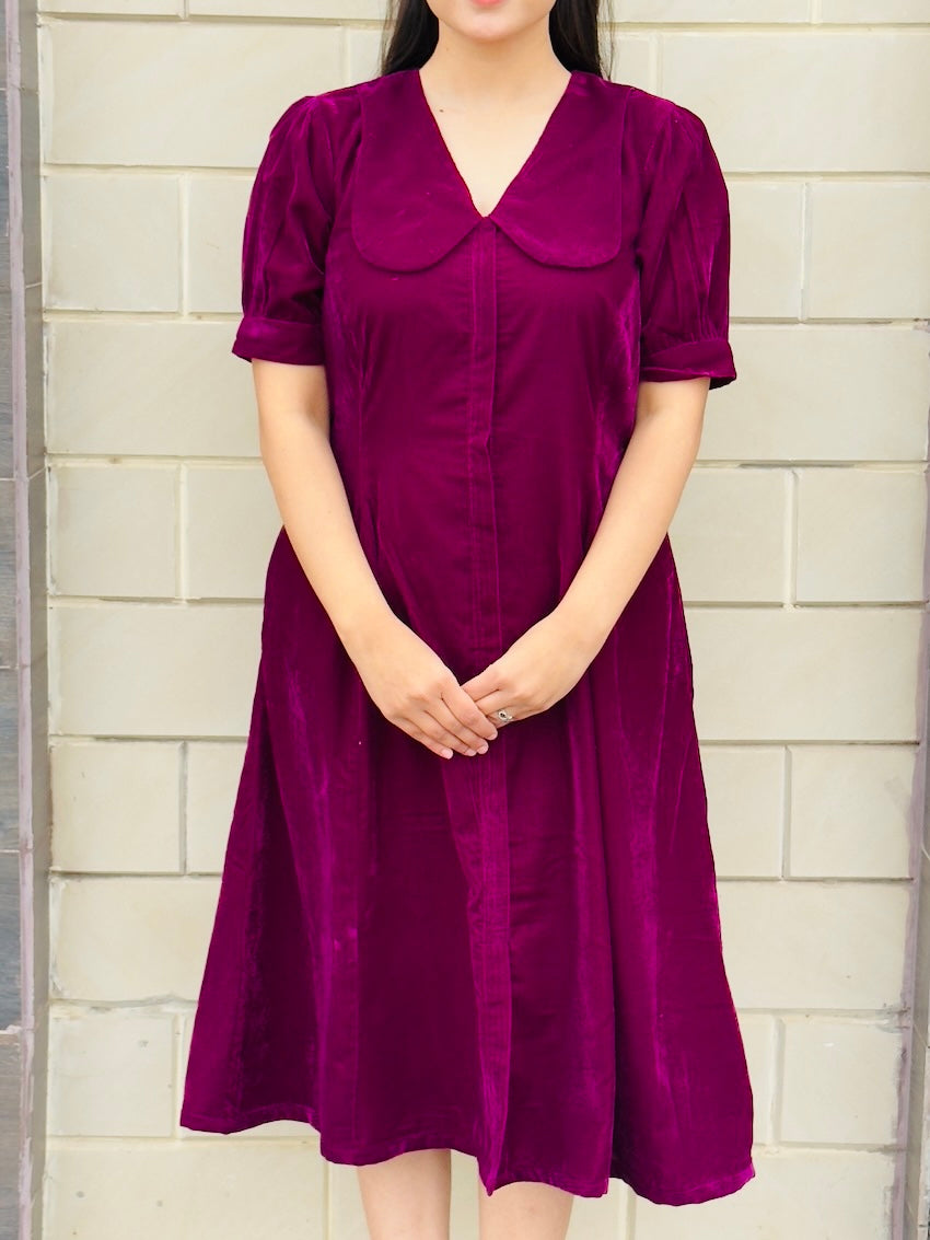 Vela Velvet Dress