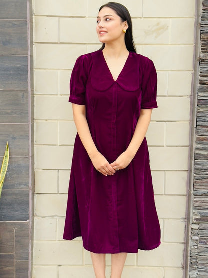 Vela Velvet Dress